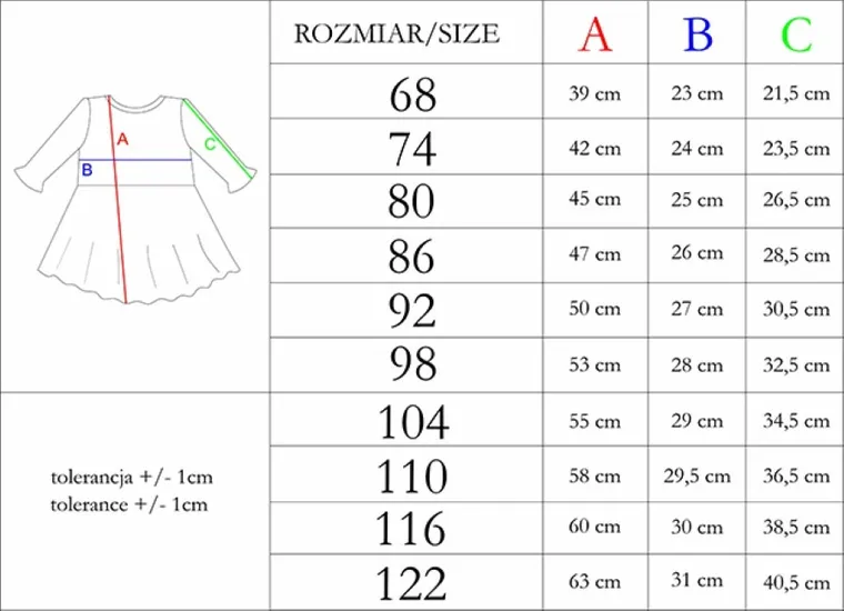 Sukienka dziewczęca z długim rękawem, ecru, Nicol