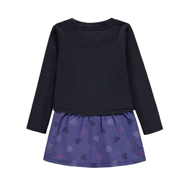 Sukienka dziewczęca z długim rękawem, mix, Kanz