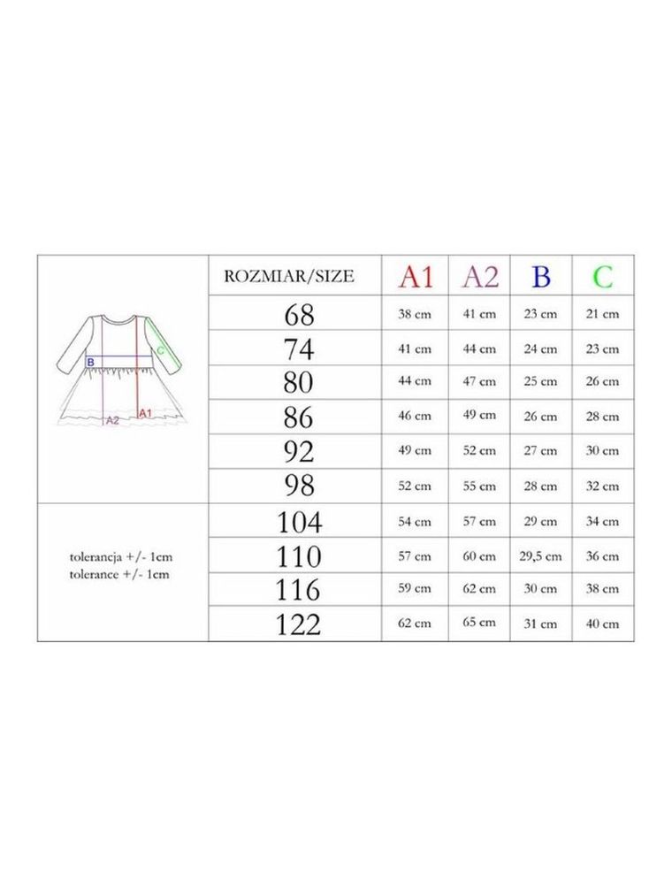 Sukienka dziewczęca z długim rękawem, mix, Nicol