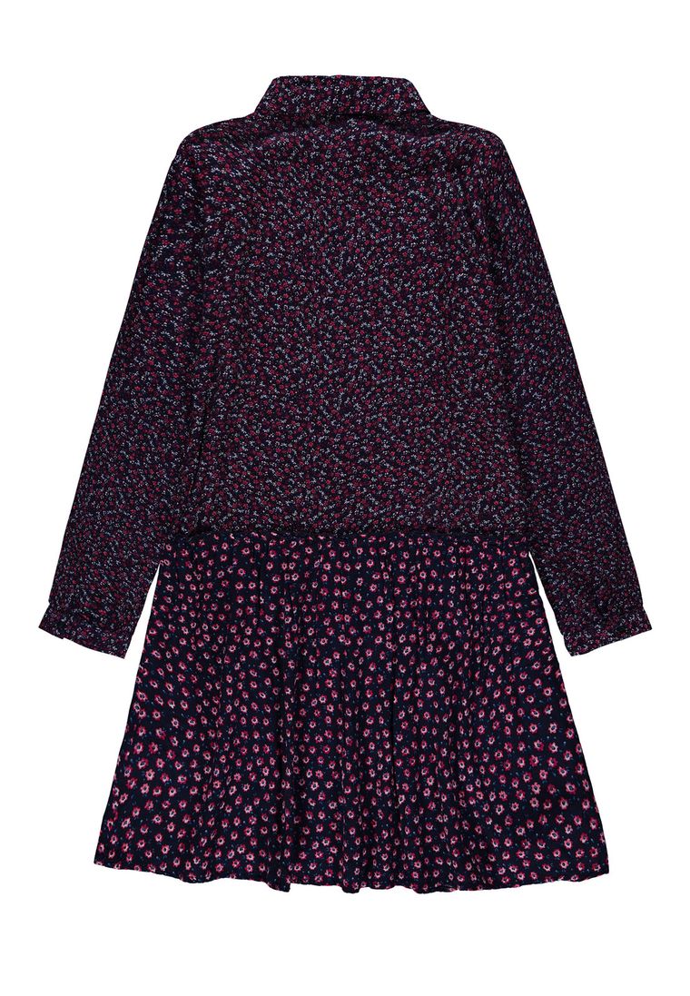 Sukienka dziewczęca z długim rękawem, mix, Tom Tailor