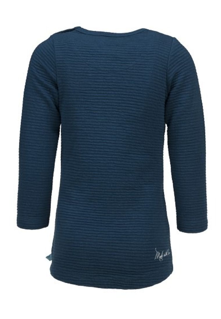 Sukienka dziewczęca z długim rękawem, niebieska, Lief