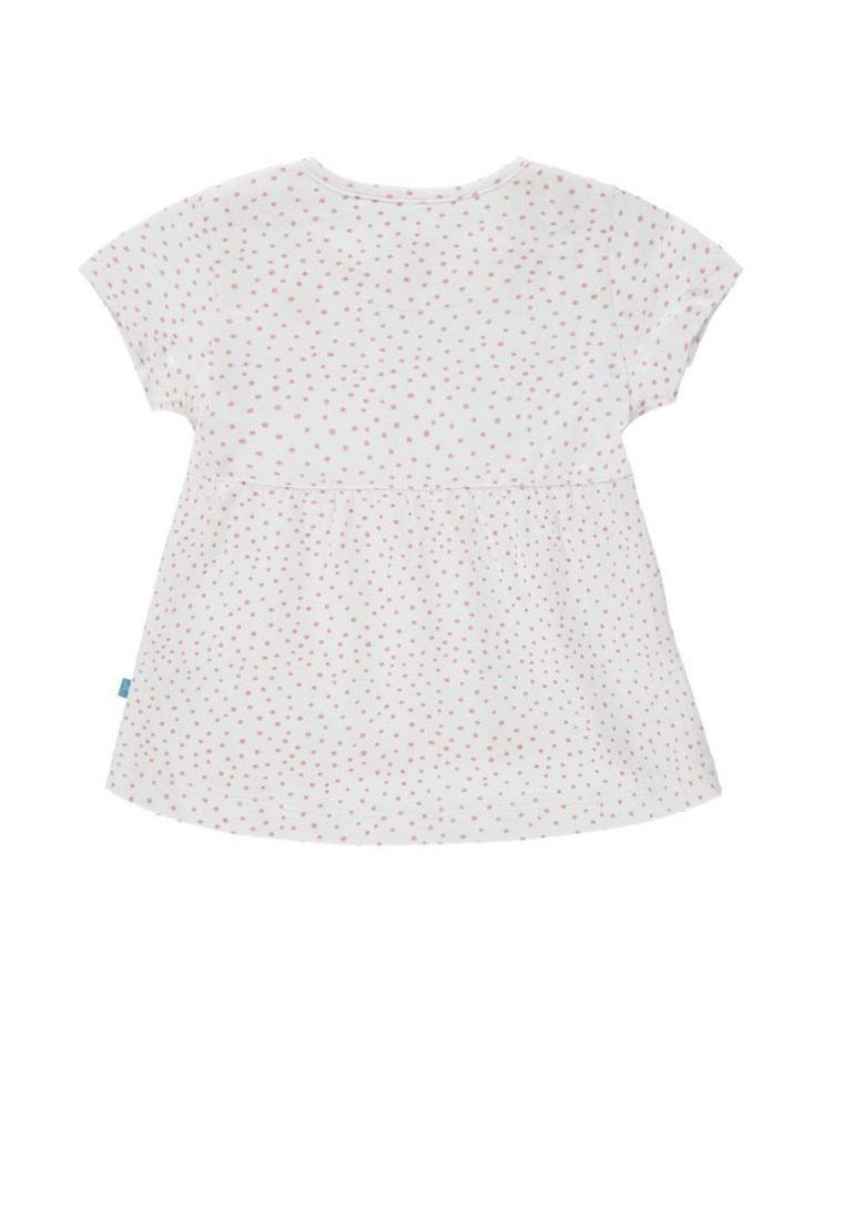 Sukienka dziewczęca z krótkim rękawem, biała, Lief