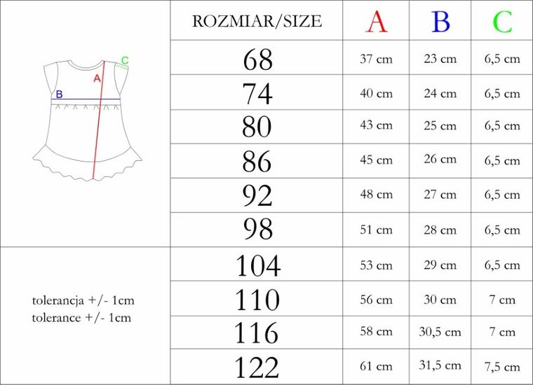 Sukienka dziewczęca z krótkim rękawem, ecru, Nicol