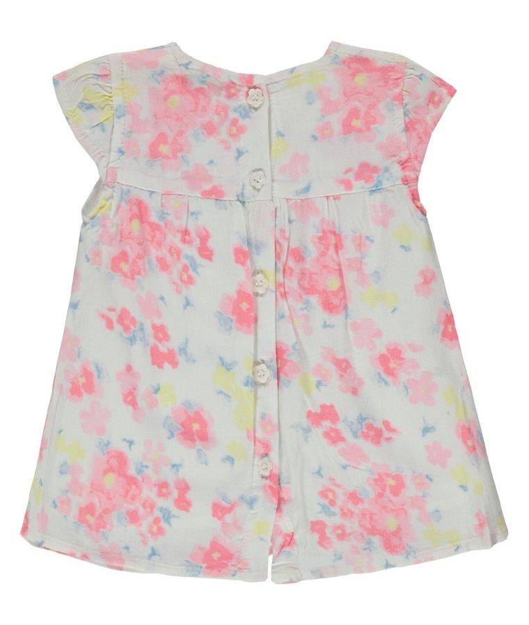 Sukienka dziewczęca z krótkim rękawem, mix, Kanz