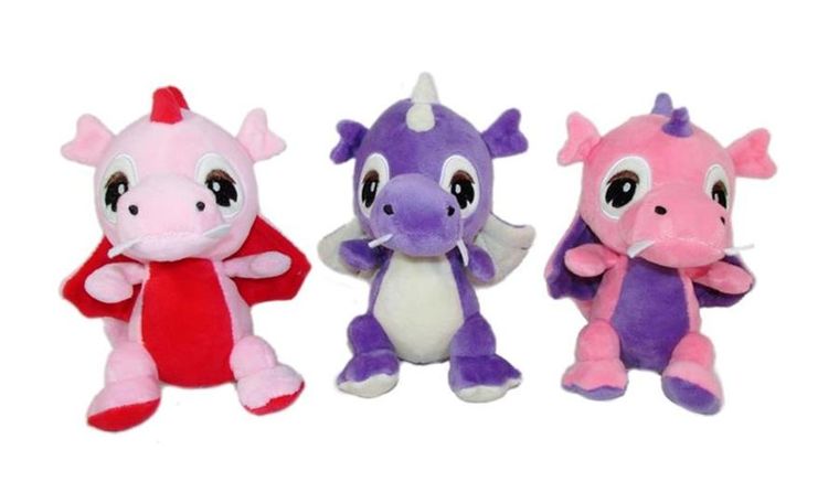 Sun-Day, Dinozaur, maskotka, 19 cm, 1 szt.