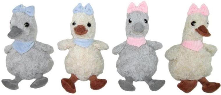 Sun-Day, Kaczka z chustką i kokardą, maskotka, 35 cm, 1 szt.