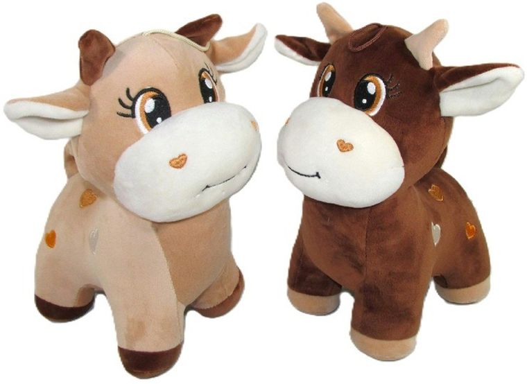 Sun-Day, Krowa, maskotka, 24 cm, 1 szt.