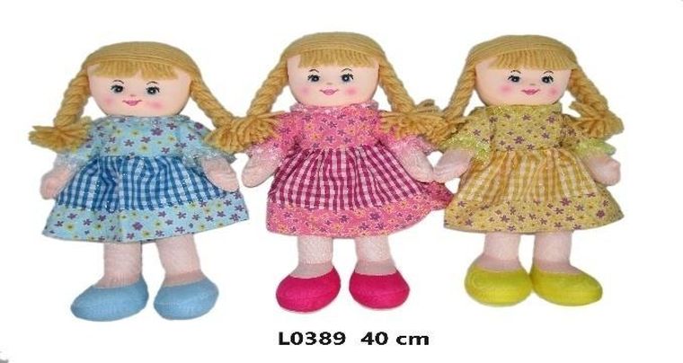 Sun-Day, lalka szmaciana, 40 cm, 1 szt.