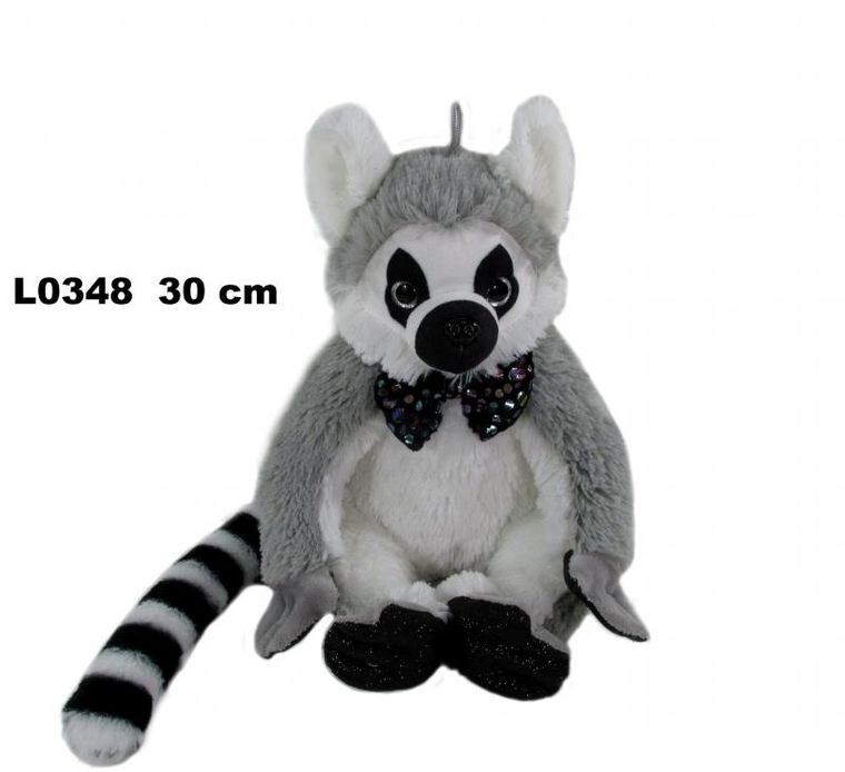 Sun-Day, Lemur, maskotka, 30 cm