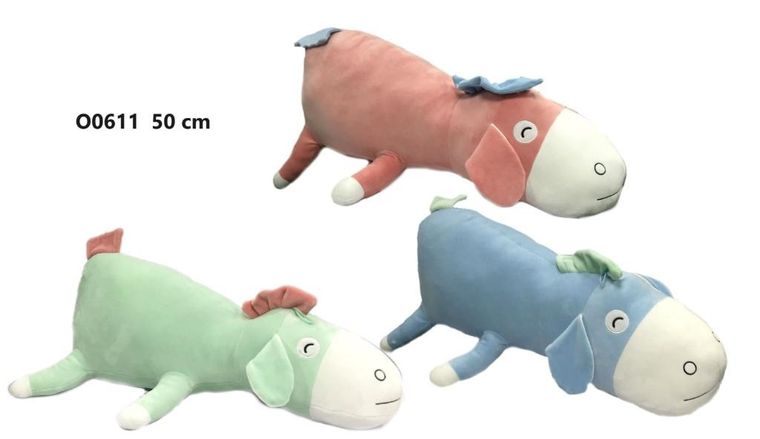 Sun-Day, Osioł, maskotka, 50 cm, 1 szt.