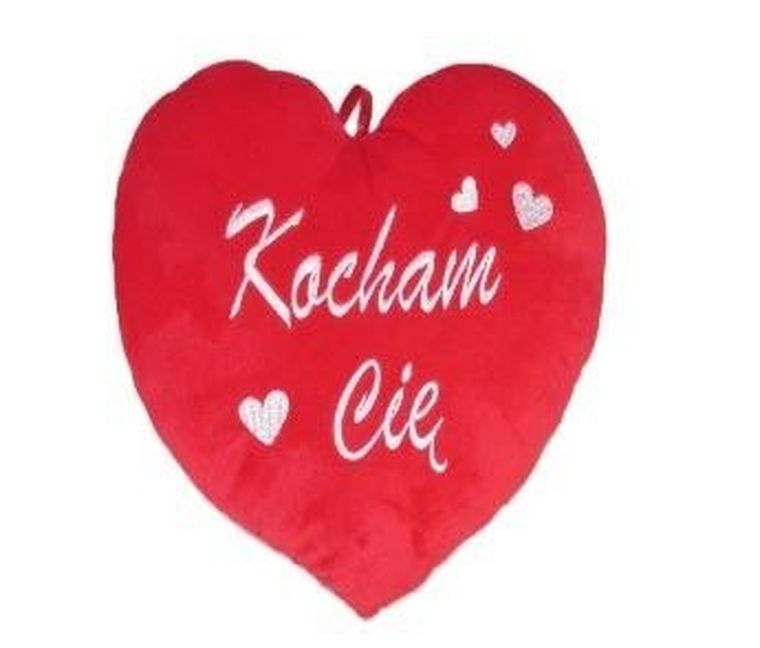 Sun-Day, Serce, Kocham Cię, maskotka, 15 cm
