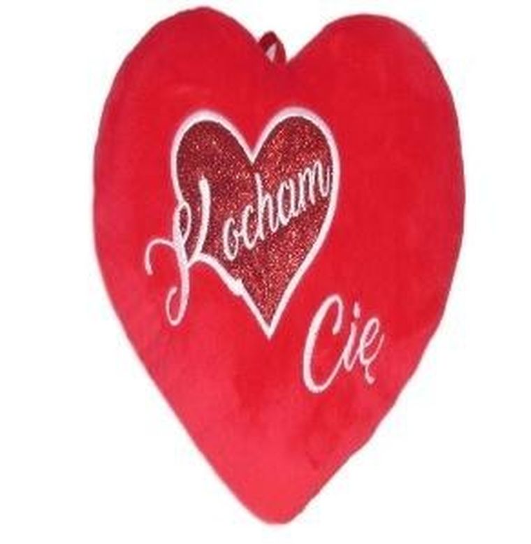 Sun-Day, Serce, Kocham Cię, maskotka, 20 cm