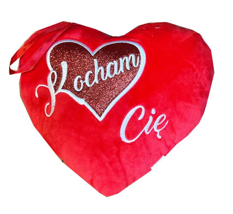 Sun-Day, Serce, Kocham Cię, maskotka, 25 cm
