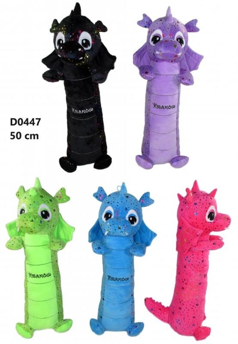 Sun-Day, Smok, poduszka wałek, 50 cm, 1 szt.