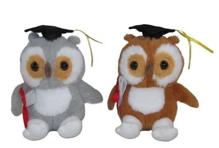 Sun-Day, Sowa, maskotka, 12 cm, 1 szt.