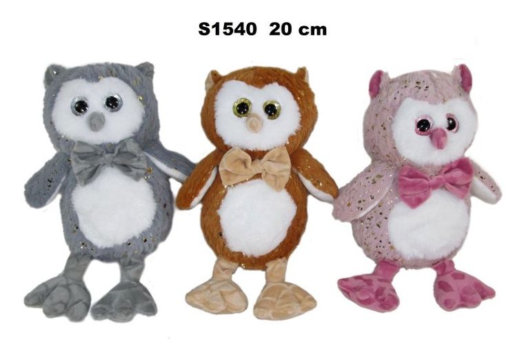 Sun-Day, Sowa, maskotka, 20 cm