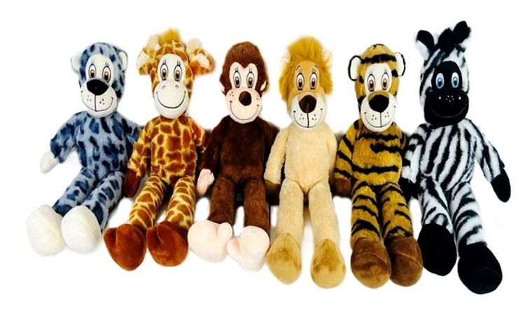 Sun-Day, Zwierzęta dżungli, maskotka, 55 cm, 1 szt.