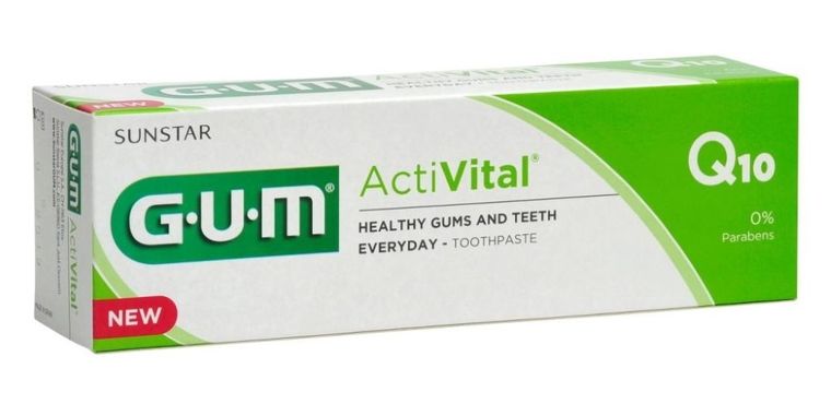Sunstar, Gum, ActiVital, pasta do zębów, 75 ml