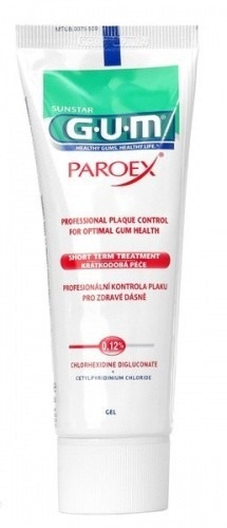 Sunstar, Gum, Paroex 0,12%, pasta do zębów, 75 ml