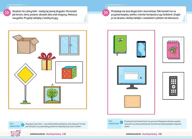 Super akademia 2 latka. Kształty i kolory