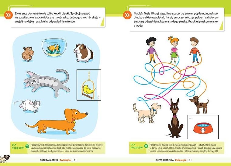 Super akademia 3-latka. Zwierzęta