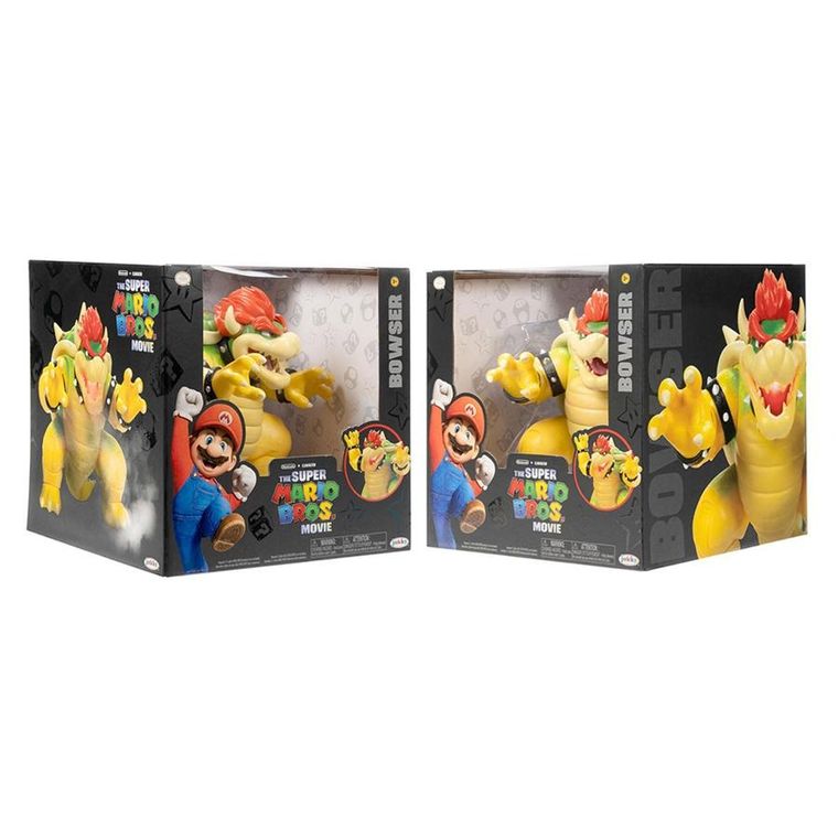 Super Mario, Bowser, figurka, 18 cm