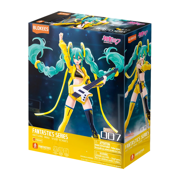 Superbuzz, Blokees, Fantastic Edition, Hatsune Miku Vivid Echoes, figurka kolekcjonerska
