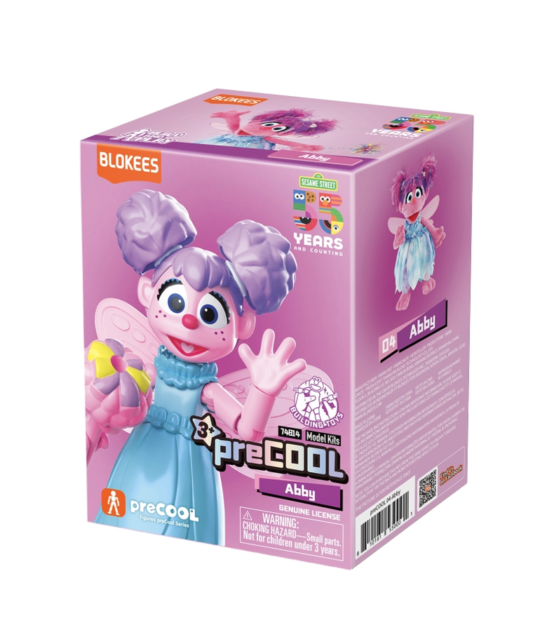 Superbuzz, Blokees, Sesame Street, Precool S2 Figures, Abby Cadabby, figurka kolekcjonerska