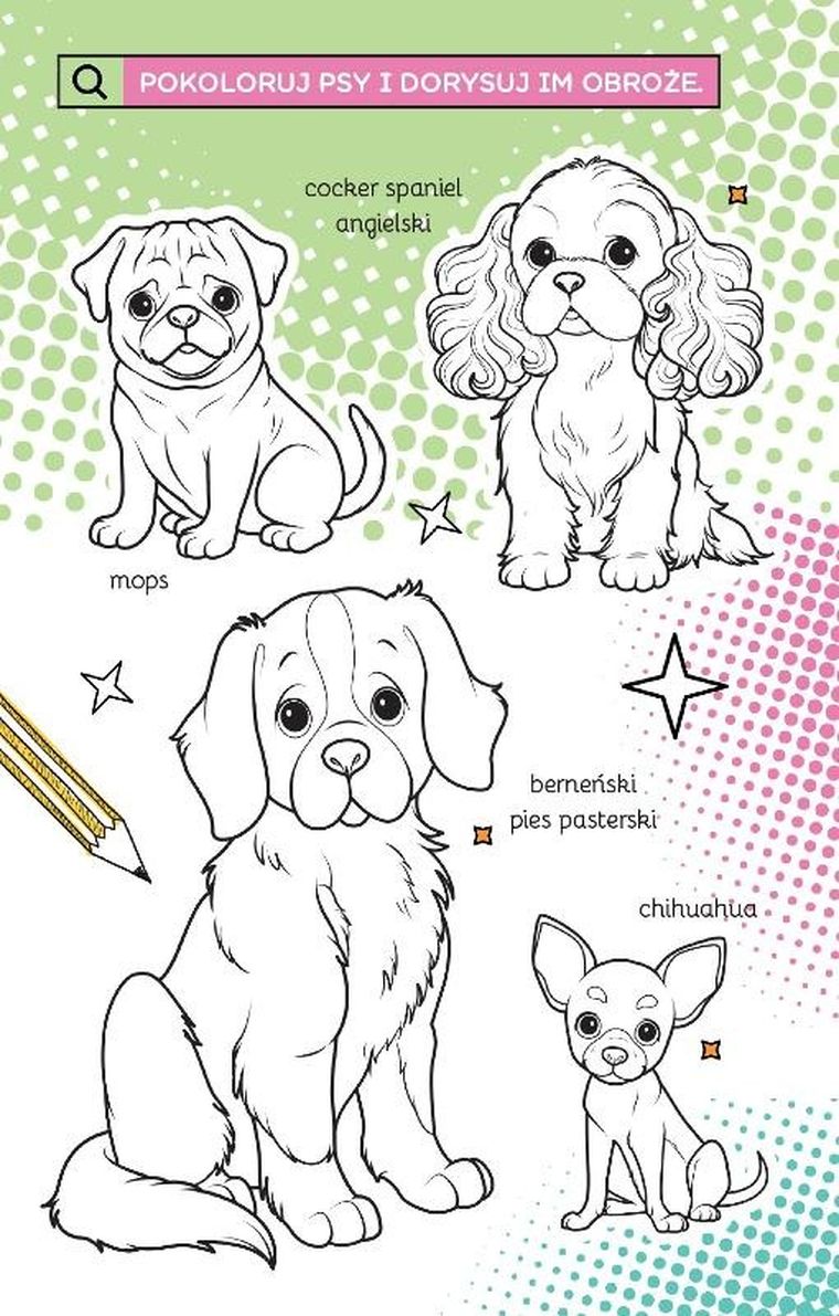 Supermodelki z naklejkami. Kolorowanka przyjaciółki zwierząt + moda, ciekawostki, porady