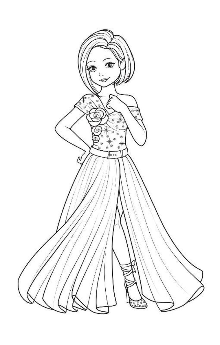 Supermodelki z naklejkami. Kolorowanka szalonej dziewczynki + moda, ciekawostki, porady