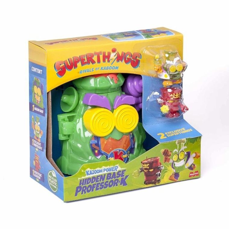 SuperThings, Hidden Base, Profesor K, sekretna baza z figurką