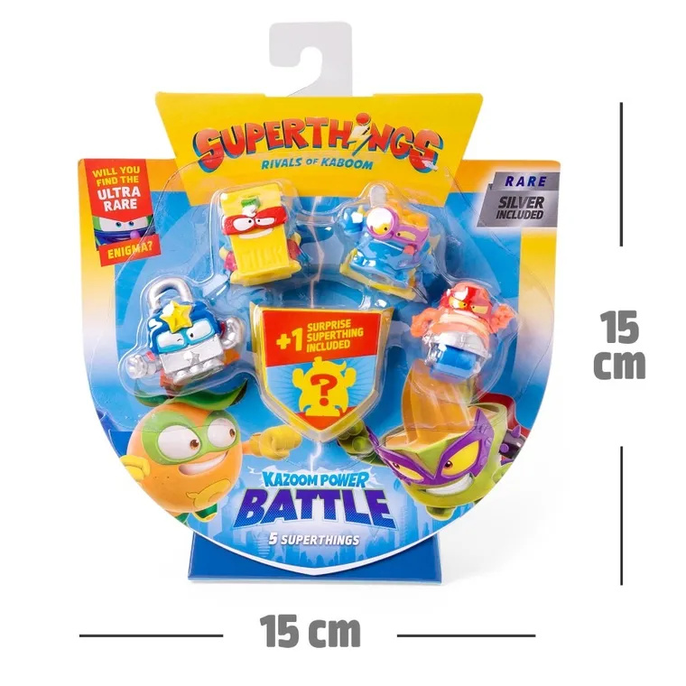 SuperThings, Kazoom Power Battle, zestaw figurek, 5 szt.