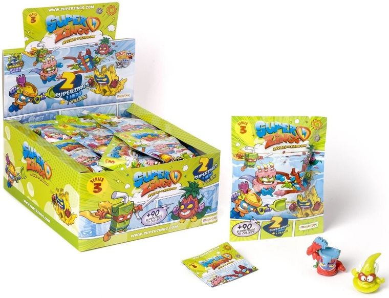 SuperZings, saszetka z dwiema figurkami