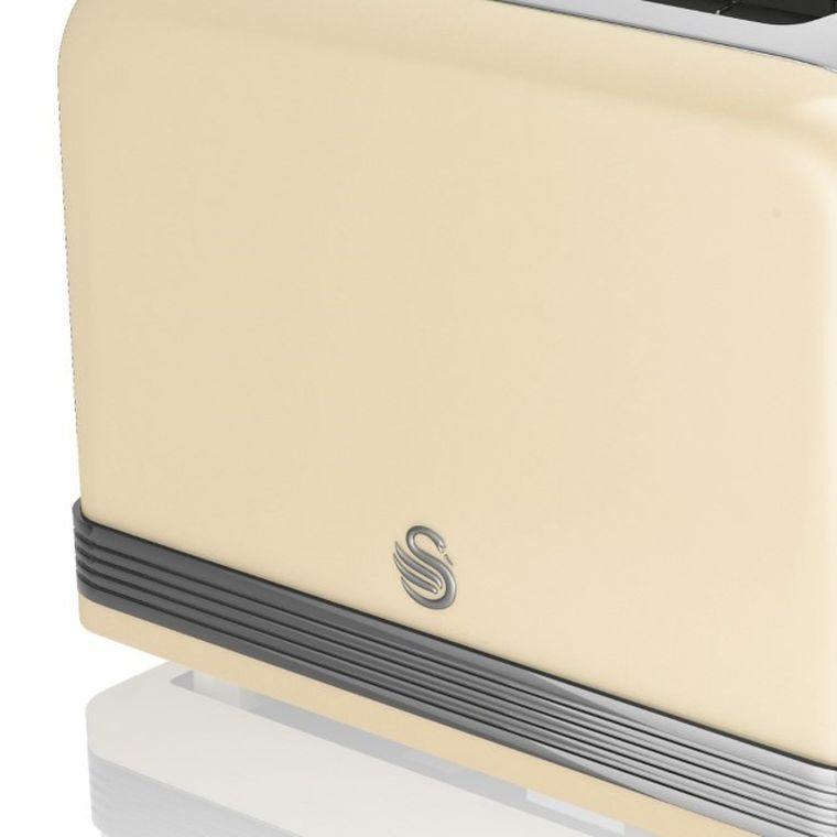 Swan, Retro, toster, kremowy, ST19010CN