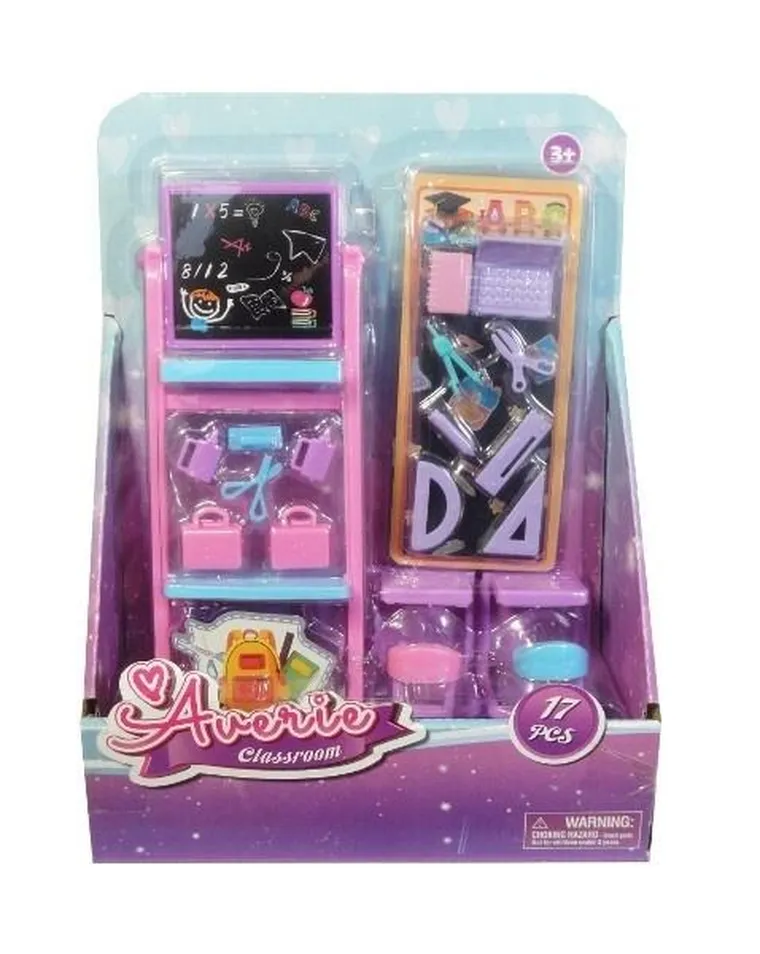 Swede, akcesoria dla lalki, sala szkolna