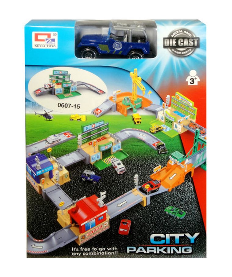 Swede, City Parking, zestaw z autkiem