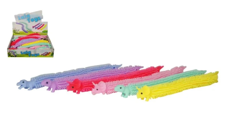 Swede, dinozaur, gumowa figurka sensoryczna do rozciągania, 1 szt.