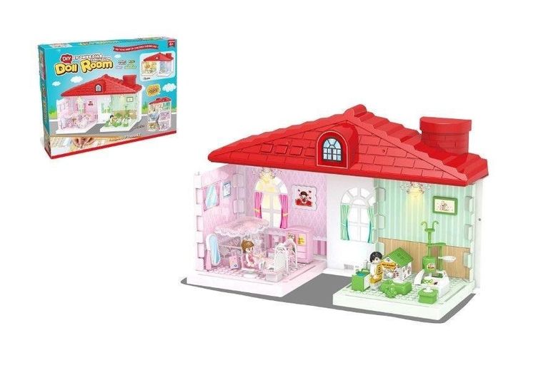 Swede, domek dla lalek z akcesoriami