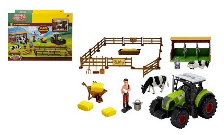 Swede, farma, zestaw interaktywny z traktorem