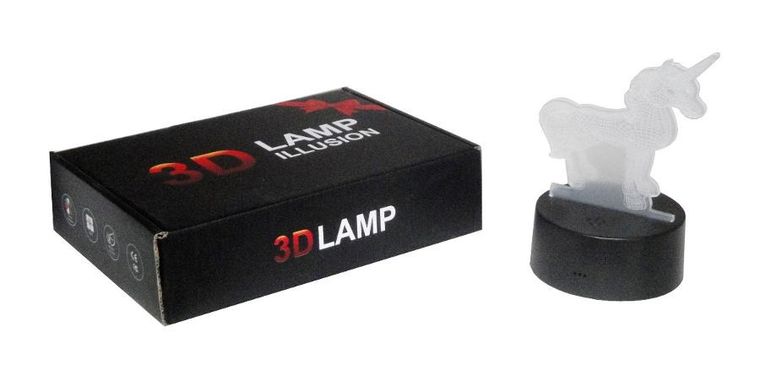 Swede, lampka, jednorożec