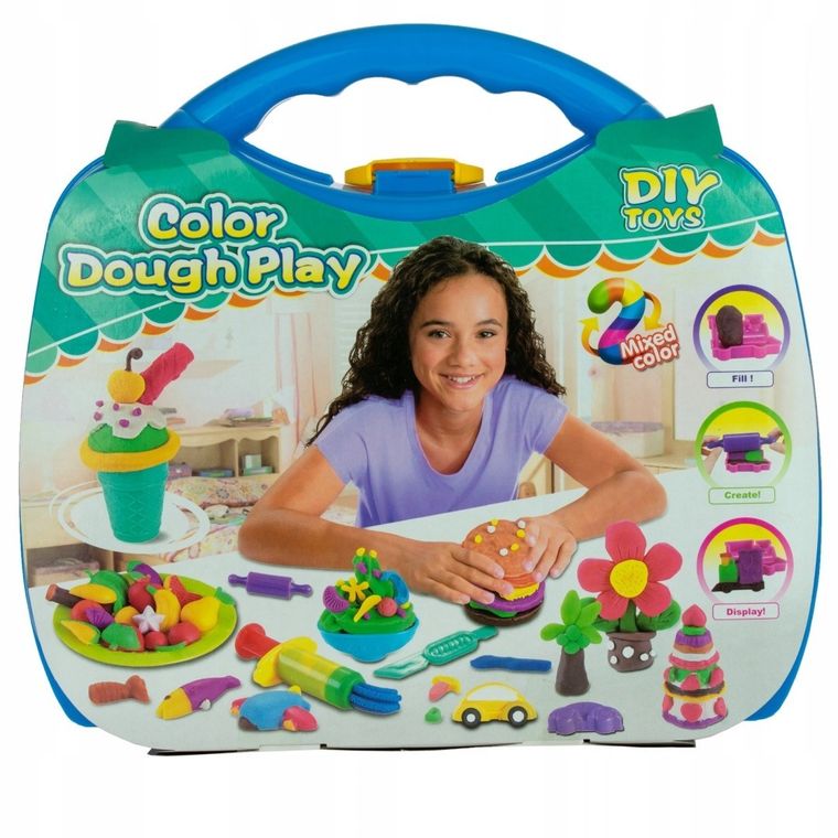 Swede, masa plastyczna w walizce