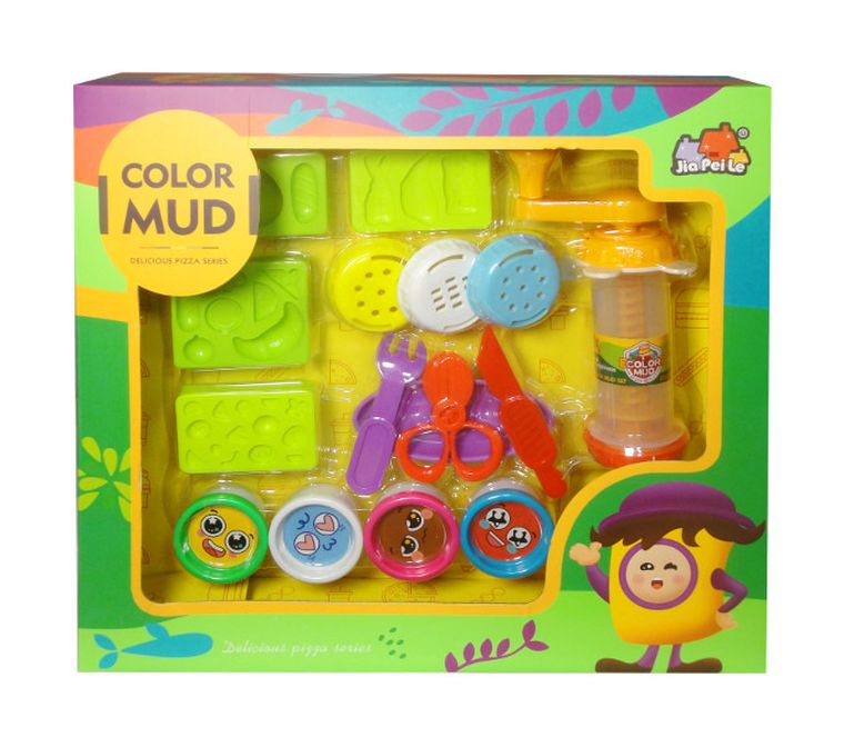 Swede, masa plastyczna z akcesoriami, 4 kolory