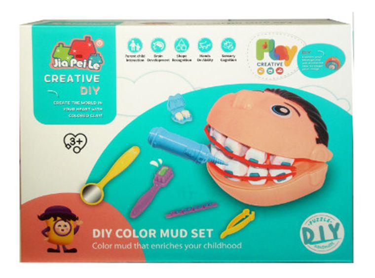 Swede, masa plastyczna z akcesoriami, dentysta