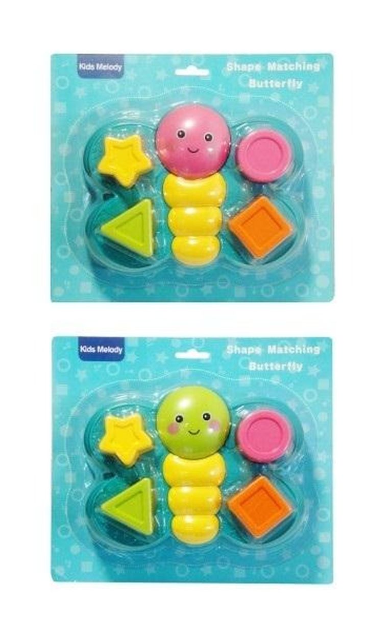 Swede, motylek, dopasowywanie kształtów