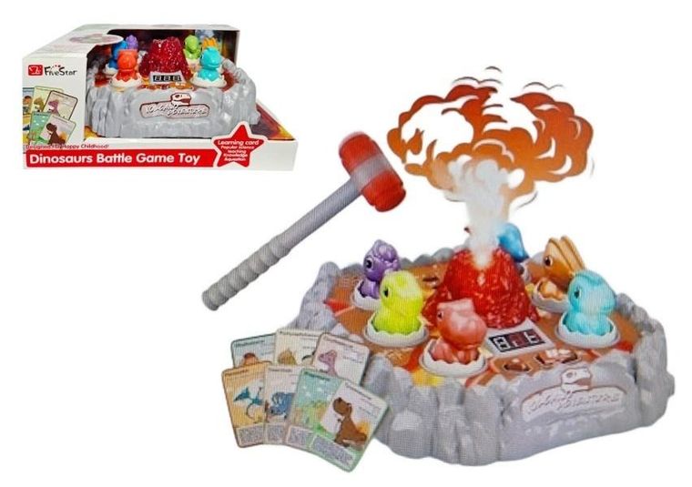 Swede, zbijanie dinozaurów, gra zręcznościowa