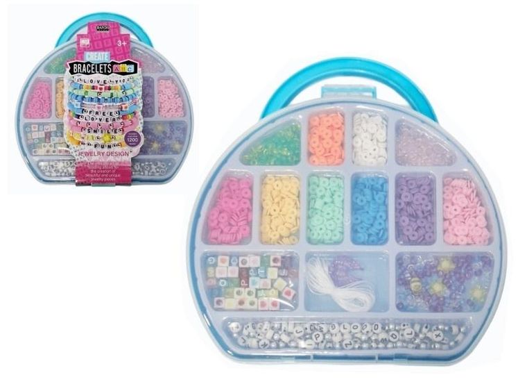 Swede, zestaw do robienia bransoletek, koraliki