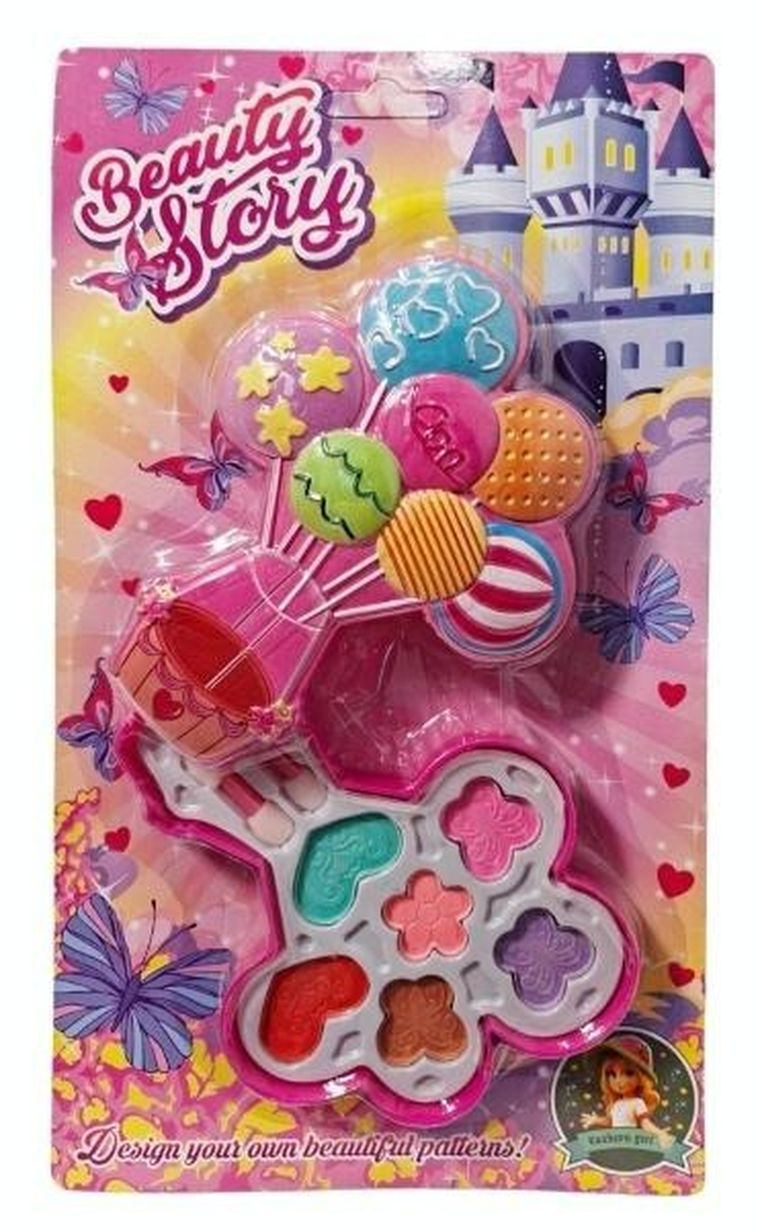 Swede, zestaw piękności, paleta cieni w kształcie baloników