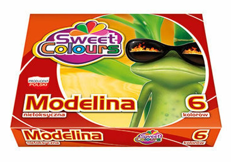 Sweet Colours, modelina, 6 kolorów