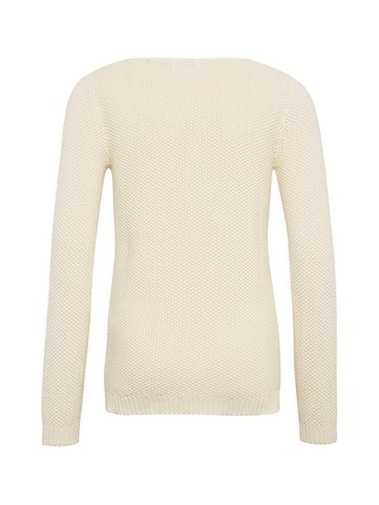 Sweter dziewczęcy, beżowy, Tom Tailor