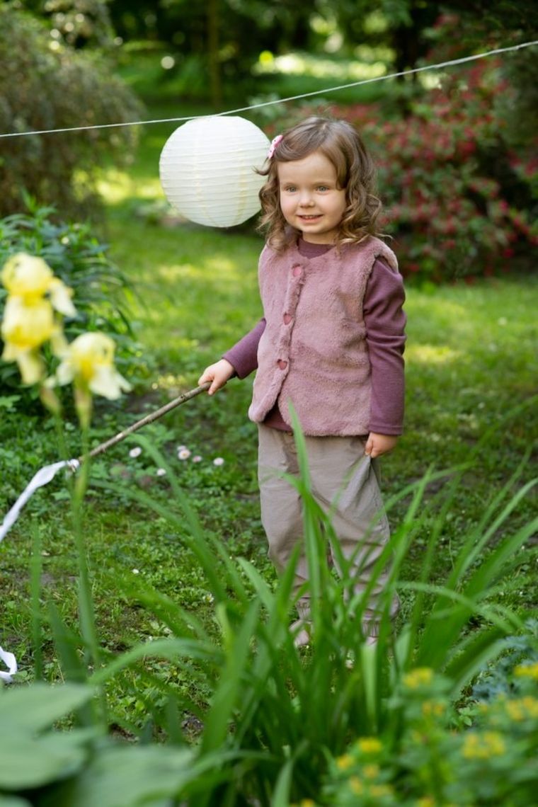 Sweter dziewczęcy, ciemnoróżowy, Pinokio